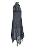 MICHAEL Michael Kors Polka Dots Blue Casual Dress Size S - photo 4
