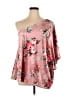 Andree by UNIT 100% Polyester Pink Poncho Size 2X - photo 1