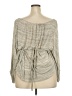 Fluxus Gray Long Sleeve Top Size M - photo 2