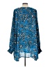 Avenue Studio 100% Polyester Blue 3/4 Sleeve Blouse Size 30 waist - photo 2