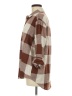Old Navy 100% Cotton Plaid Brown Long Sleeve Button-Down Shirt Size M - photo 5