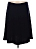 St. John Caviar Solid Black Wool Skirt Size 8 - photo 1
