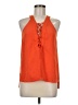 BCBG Orange Sleeveless Blouse Size M (estimated) - photo 1