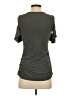 Candie's Gray Short Sleeve Top Size XS - photo 2