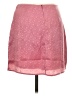 Blue Blush 100% Polyester Hearts Pink Casual Skirt Size M - photo 2