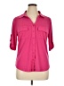 Ashley Blue Pink 3/4 Sleeve Blouse Size XL - photo 1