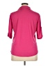 Ashley Blue Pink 3/4 Sleeve Blouse Size XL - photo 2