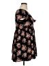Forever 21 100% Rayon Floral Black Casual Dress Size XL - photo 4