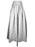 Mehtap Elaidi Metallic Silver Formal Skirt Size S - photo 2