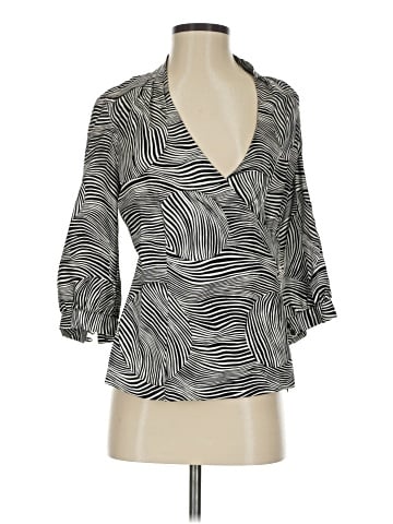 Trina Turk 3/4 Sleeve Silk Top (view 1)