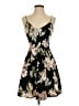 Soprano Floral Black Cocktail Dress Size XS - photo 1