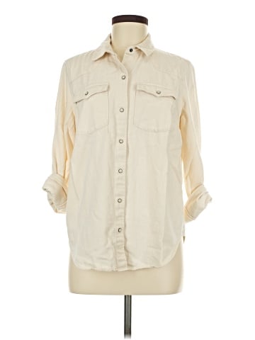 Old Navy 3/4 Sleeve Button-Down Shirt (view 1)