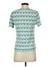 Etcetera Teal Short Sleeve Top Size S - photo 2