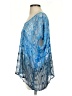 Gypsy 05 Blue 3/4 Sleeve Blouse Size XS - photo 5