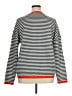 Zesica Stripes Orange Pullover Sweater Size XL - photo 2