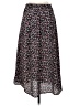 Good Luck Gem Floral Black Casual Skirt Size S - photo 2