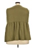 wonderly Green Sleeveless Blouse Size 3X - photo 2