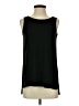 Paraphrase Black Sleeveless T-Shirt Size S - photo 1
