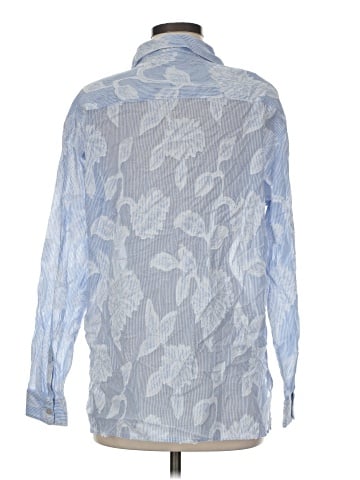 Magaschoni Long Sleeve Button-Down Shirt (view 2)