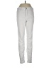 Athleta Solid White Gray Casual Pants Size 12 (tall) - photo 1