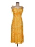 19 Cooper Tropical Yellow Cocktail Dress Size M - photo 1