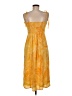 19 Cooper Tropical Yellow Cocktail Dress Size M - photo 2
