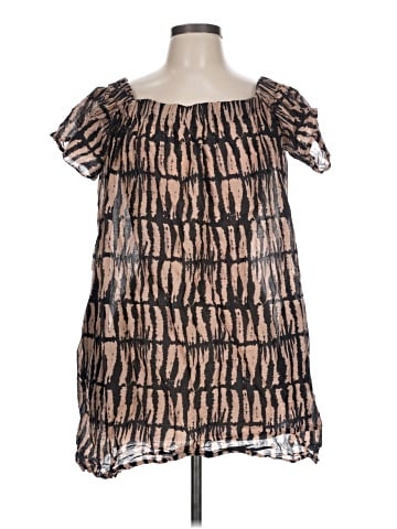 French Connection Short Sleeve Blouse (view 1)