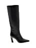 Paige 100% Leather Black Boots Size 6 1/2 - photo 1