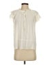 Knox Rose Ivory Short Sleeve Blouse Size S - photo 1