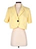 DressBarn 100% Polyester Yellow Blazer Size 12 - photo 1