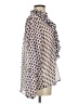 Alberto Makali 100% Polyester Ivory Long Sleeve Blouse Size S - photo 4