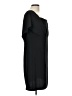Charles Henry 100% Polyester Solid Black Casual Dress Size L - photo 4