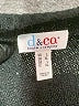 D&Co. Stars Black Pullover Sweater Size L - photo 7