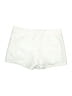 Andrew Marc 100% Polyester Chevron-herringbone Ivory Shorts Size 6 - photo 2