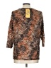 TanJay Brown 3/4 Sleeve Top Size L - photo 2