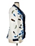 Escada Print Blue Blazer Size EU 46 / US 16 - photo 5
