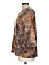TanJay Brown 3/4 Sleeve Top Size L - photo 5