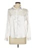 Micas Metallic Ivory Long Sleeve Blouse Size L - photo 1