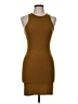 Forever 21 Solid Brown Cocktail Dress Size M - photo 1