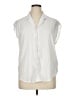 T Tahari 100% Polyester White Sleeveless Blouse Size XL - photo 1