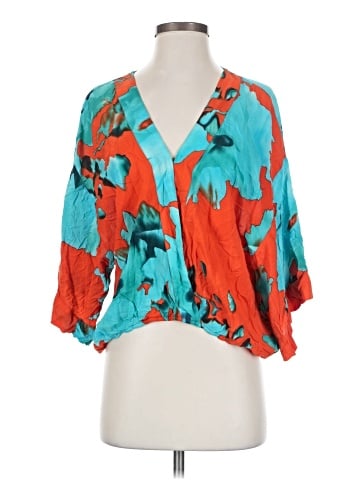 On The Road... 3/4 Sleeve Blouse (view 1)