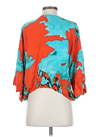 On The Road... 3/4 Sleeve Blouse (view 2)