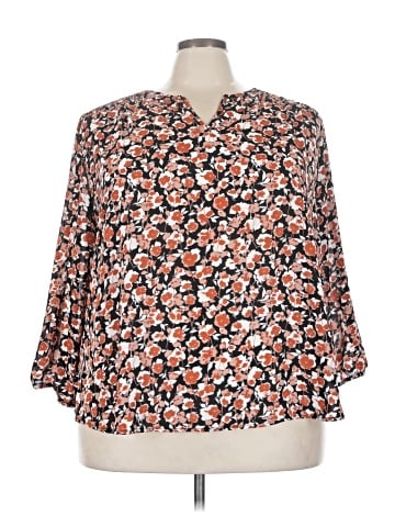 Fun2Fun 3/4 Sleeve Blouse (view 1)