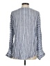 Rails Stripes Blue Long Sleeve Blouse Size M - photo 2