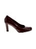 Taryn Rose 100% Leather Burgundy Heels Size EU 40 1/2 - photo 1