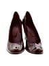 Taryn Rose 100% Leather Burgundy Heels Size EU 40 1/2 - photo 2