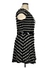 Candie's Chevron-herringbone Black Casual Dress Size XL - photo 4