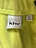 KHY 100% Cotton Solid Yellow Casual Pants Size XL - photo 4