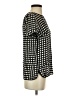J.Crew Black Short Sleeve Silk Top Size 0 - photo 4