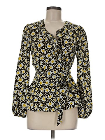 Karen Millen Long Sleeve Blouse (view 1)